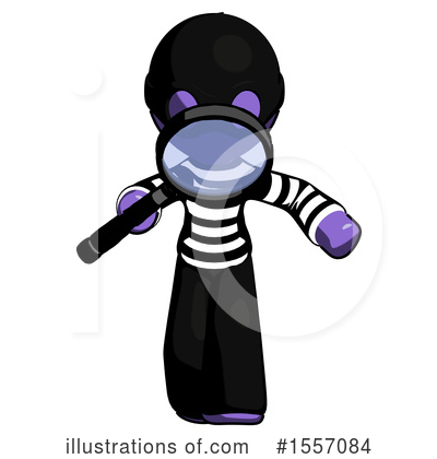 Royalty-Free (RF) Purple Design Mascot Clipart Illustration by Leo Blanchette - Stock Sample #1557084