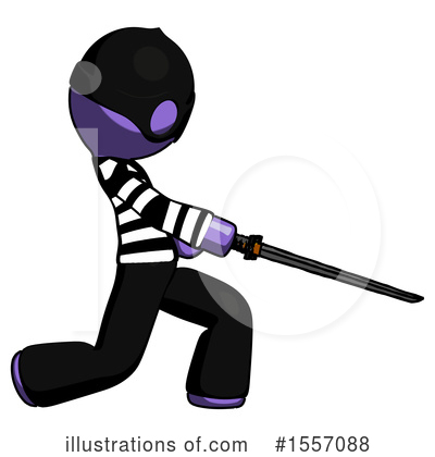 Royalty-Free (RF) Purple Design Mascot Clipart Illustration by Leo Blanchette - Stock Sample #1557088