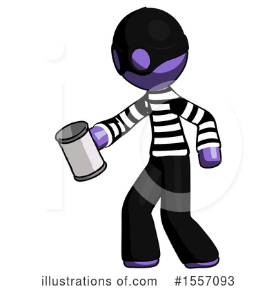 Royalty-Free (RF) Purple Design Mascot Clipart Illustration by Leo Blanchette - Stock Sample #1557093
