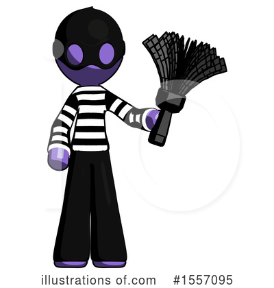 Royalty-Free (RF) Purple Design Mascot Clipart Illustration by Leo Blanchette - Stock Sample #1557095