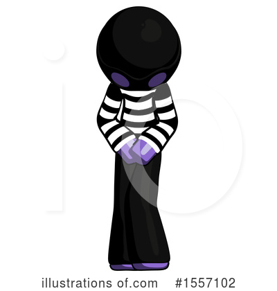 Royalty-Free (RF) Purple Design Mascot Clipart Illustration by Leo Blanchette - Stock Sample #1557102