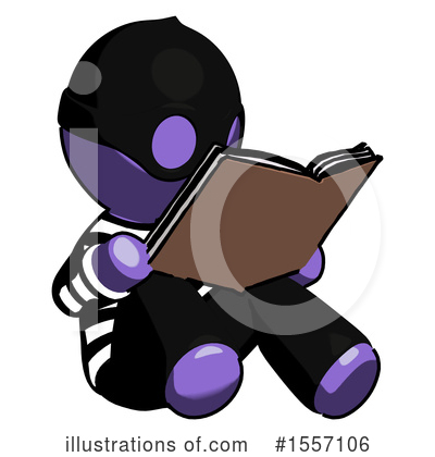 Royalty-Free (RF) Purple Design Mascot Clipart Illustration by Leo Blanchette - Stock Sample #1557106