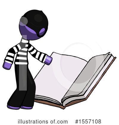 Royalty-Free (RF) Purple Design Mascot Clipart Illustration by Leo Blanchette - Stock Sample #1557108