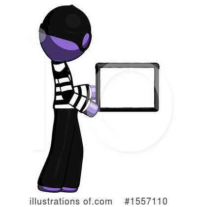 Royalty-Free (RF) Purple Design Mascot Clipart Illustration by Leo Blanchette - Stock Sample #1557110