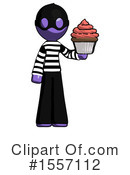 Purple Design Mascot Clipart #1557112 by Leo Blanchette
