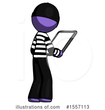 Royalty-Free (RF) Purple Design Mascot Clipart Illustration by Leo Blanchette - Stock Sample #1557113