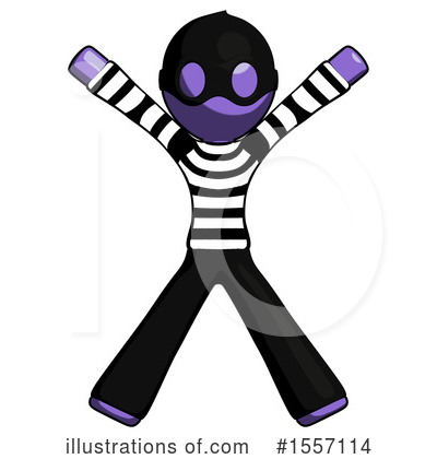 Royalty-Free (RF) Purple Design Mascot Clipart Illustration by Leo Blanchette - Stock Sample #1557114