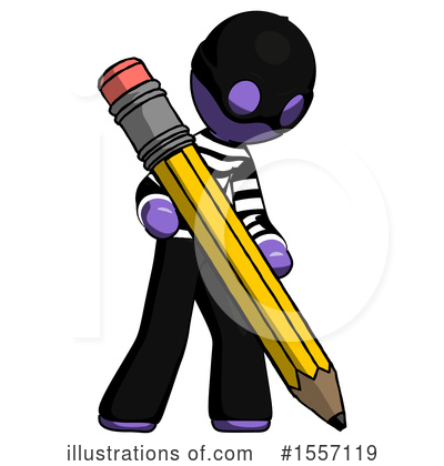Royalty-Free (RF) Purple Design Mascot Clipart Illustration by Leo Blanchette - Stock Sample #1557119