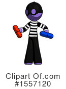 Purple Design Mascot Clipart #1557120 by Leo Blanchette