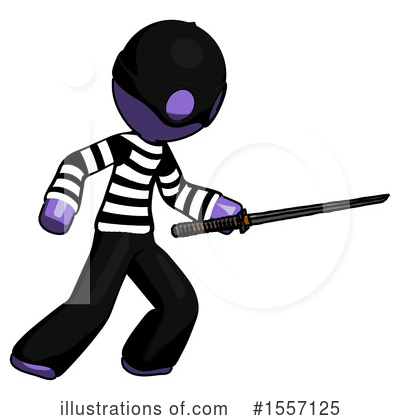 Royalty-Free (RF) Purple Design Mascot Clipart Illustration by Leo Blanchette - Stock Sample #1557125