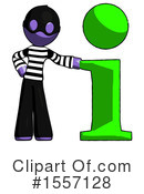 Purple Design Mascot Clipart #1557128 by Leo Blanchette