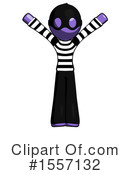 Purple Design Mascot Clipart #1557132 by Leo Blanchette