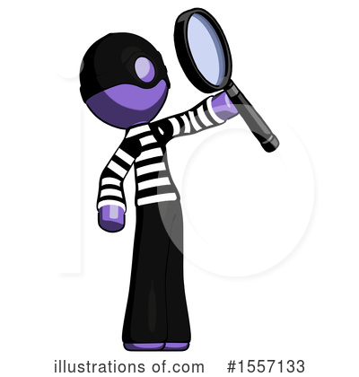 Royalty-Free (RF) Purple Design Mascot Clipart Illustration by Leo Blanchette - Stock Sample #1557133