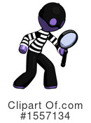 Purple Design Mascot Clipart #1557134 by Leo Blanchette