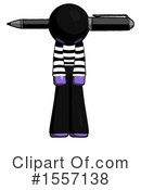 Purple Design Mascot Clipart #1557138 by Leo Blanchette