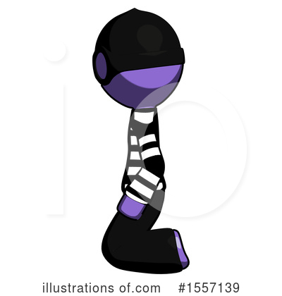 Royalty-Free (RF) Purple Design Mascot Clipart Illustration by Leo Blanchette - Stock Sample #1557139