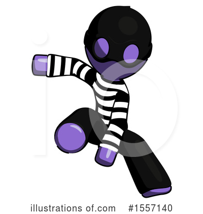 Royalty-Free (RF) Purple Design Mascot Clipart Illustration by Leo Blanchette - Stock Sample #1557140