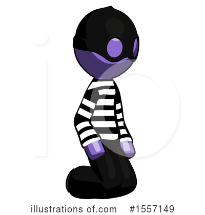 Royalty-Free (RF) Purple Design Mascot Clipart Illustration by Leo Blanchette - Stock Sample #1557149