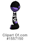 Purple Design Mascot Clipart #1557150 by Leo Blanchette