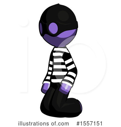 Royalty-Free (RF) Purple Design Mascot Clipart Illustration by Leo Blanchette - Stock Sample #1557151