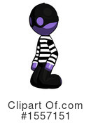 Purple Design Mascot Clipart #1557151 by Leo Blanchette