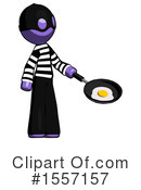 Purple Design Mascot Clipart #1557157 by Leo Blanchette