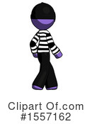 Purple Design Mascot Clipart #1557162 by Leo Blanchette