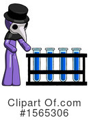 Purple Design Mascot Clipart #1565306 by Leo Blanchette