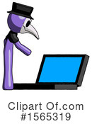 Purple Design Mascot Clipart #1565319 by Leo Blanchette