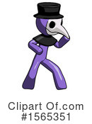 Purple Design Mascot Clipart #1565351 by Leo Blanchette