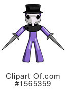 Purple Design Mascot Clipart #1565359 by Leo Blanchette