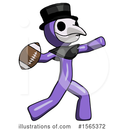 Royalty-Free (RF) Purple Design Mascot Clipart Illustration by Leo Blanchette - Stock Sample #1565372