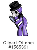 Purple Design Mascot Clipart #1565391 by Leo Blanchette