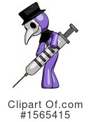 Purple Design Mascot Clipart #1565415 by Leo Blanchette