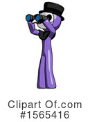 Purple Design Mascot Clipart #1565416 by Leo Blanchette
