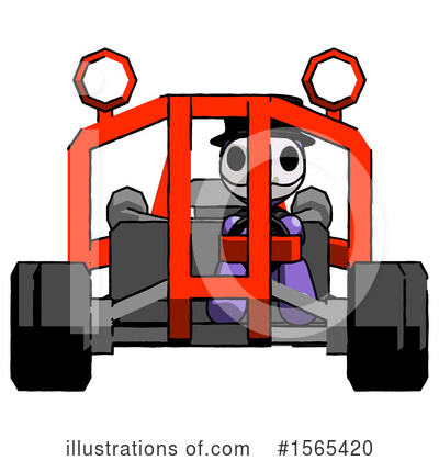 Royalty-Free (RF) Purple Design Mascot Clipart Illustration by Leo Blanchette - Stock Sample #1565420