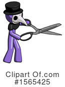 Purple Design Mascot Clipart #1565425 by Leo Blanchette