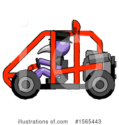 Royalty-Free (RF) Purple Design Mascot Clipart Illustration by Leo Blanchette - Stock Sample #1565443