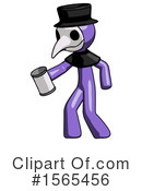 Purple Design Mascot Clipart #1565456 by Leo Blanchette
