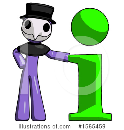 Royalty-Free (RF) Purple Design Mascot Clipart Illustration by Leo Blanchette - Stock Sample #1565459