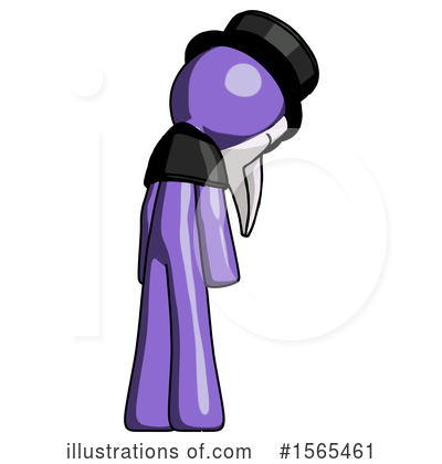 Royalty-Free (RF) Purple Design Mascot Clipart Illustration by Leo Blanchette - Stock Sample #1565461