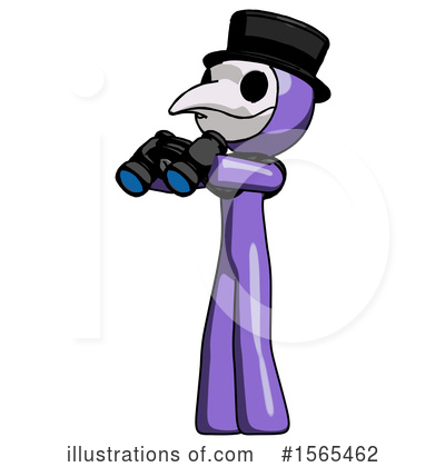 Royalty-Free (RF) Purple Design Mascot Clipart Illustration by Leo Blanchette - Stock Sample #1565462