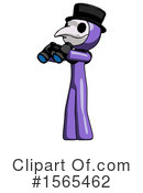 Purple Design Mascot Clipart #1565462 by Leo Blanchette