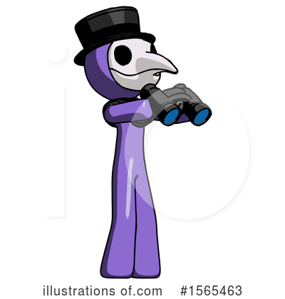 Royalty-Free (RF) Purple Design Mascot Clipart Illustration by Leo Blanchette - Stock Sample #1565463