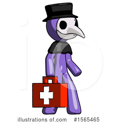 Royalty-Free (RF) Purple Design Mascot Clipart Illustration by Leo Blanchette - Stock Sample #1565465
