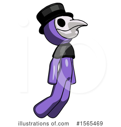 Royalty-Free (RF) Purple Design Mascot Clipart Illustration by Leo Blanchette - Stock Sample #1565469