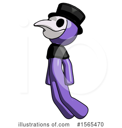 Royalty-Free (RF) Purple Design Mascot Clipart Illustration by Leo Blanchette - Stock Sample #1565470