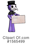 Purple Design Mascot Clipart #1565499 by Leo Blanchette