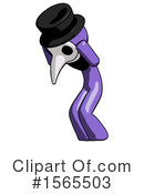 Purple Design Mascot Clipart #1565503 by Leo Blanchette