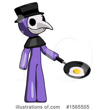 Royalty-Free (RF) Purple Design Mascot Clipart Illustration by Leo Blanchette - Stock Sample #1565505